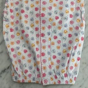 Magnolia Baby Little Girls Red Love You Script Printed Valentine Ruffle Dress main image 1